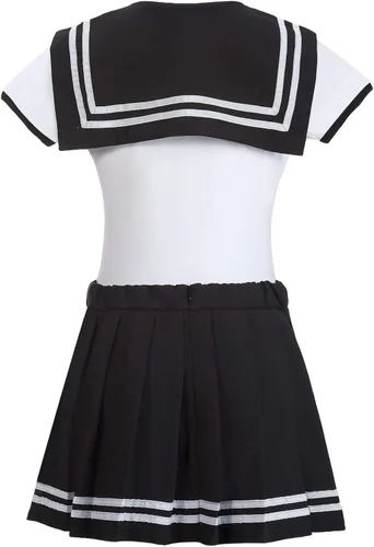 Vista 7 de Littleforbig - Pijama de algodón para enterizo, conjunto de falda mágica para cosplay