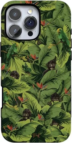 Vista 107 de Casely Funda para iPhone 16 Pro Max Todas las cosas divertidas Diversión en días laborables Compatible con MagSafe Diseño de funda