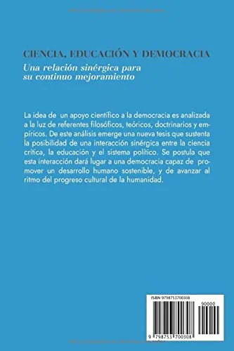 Vista 2 de CIENCIA, EDUCACIÓN y DEMOCRACIA Una relación sinérgica para su continuo mejoramiento (Spanish Edition)