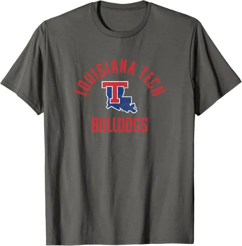 Vista 30 de Louisiana Tech Bulldogs - Camiseta grande, Negro