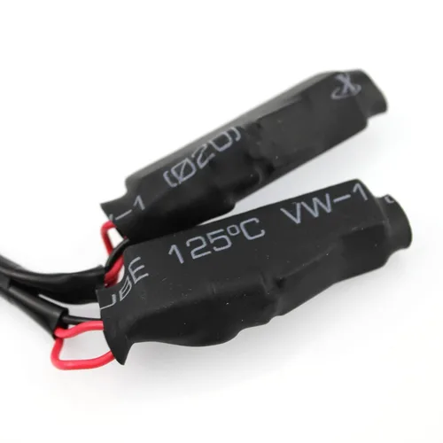 Vista 5 de Resistor de señal de giro enchufable para motocicleta Harley Davidson Electra Glides Road Glides Street Glides Road Kings Dynas 1997-2012, luces