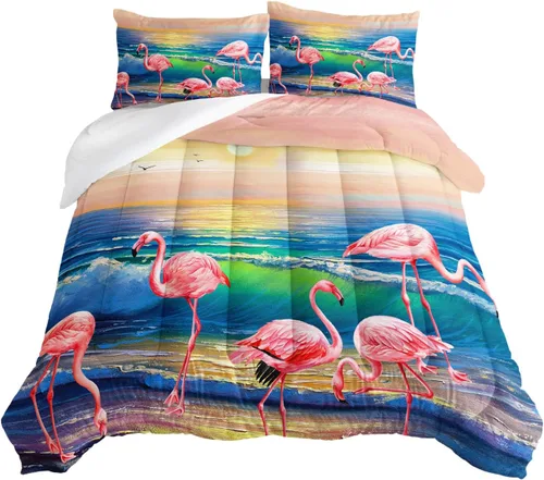 Vista 26 de HOSIMA - Juego de edredón individual de microfibra suave negro con 2 fundas de almohada, juego de ropa de cama individual a rayas con bandera