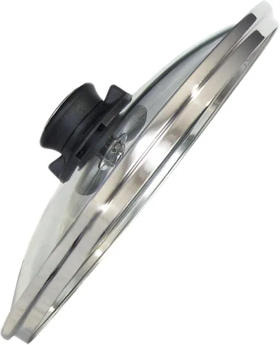 Vista 5 de Swiss Diamond Tapa de vidrio templado térmico de 10.2 in apta para lavavajillas y horno