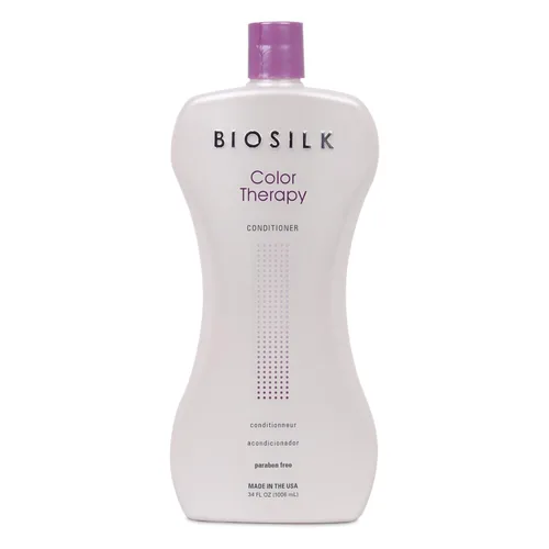 Vista 10 de BioSilk Acondicionador de terapia de color, repone la humedad mientras protege el color, mejora la vitalidad y el brillo, sin sulfatos, parabenos ni