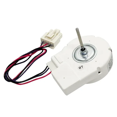 Vista 2 de Reemplazo del motor del ventilador del evaporador del refrigerador de 12V 4W para Midea BCD-330WTV 50240401000p ZWF-02-4 CW Congelador Condensador