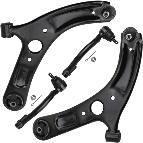 Vista 87 de Detroit Axle - 4 piezas de brazos de control traseros para Ford C-Max, Focus, Mazda 3 5, Volvo C30, C70, S40, V50, 4 brazos de control superiores e