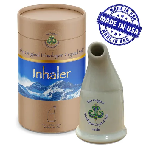 Vista 2 de Original Inhalador de sal de vidrio del Himalaya