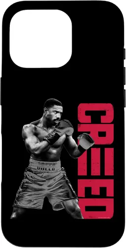 Vista 20 de Adonis Creed Pose with Vertical Logo red Case for iPhone 17