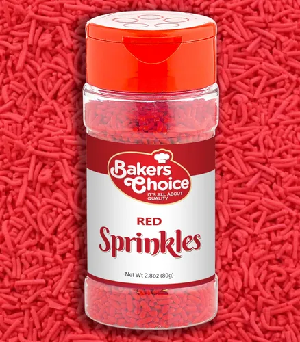 Vista 12 de Bakers Choice - Gránulos verdes para hornear, gránulos Jimmies para aderezos de helado, sin lácteos, Kosher de 2.8 onzas