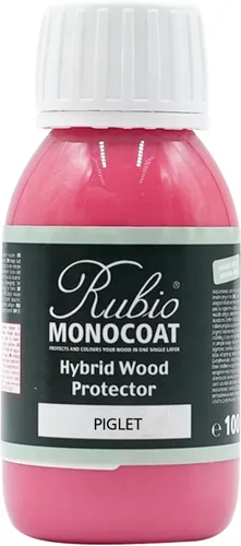 Vista 51 de Rubio Monocoat Protector de madera híbrido de 300 pies cuadrados - Chocolate Acabado de aceite de madera exterior, color y protección UV