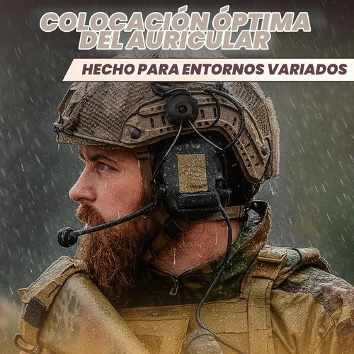 Vista 8 de Adaptador de riel ARC para auriculares tácticos – Compatible con Peltor Comtac II/III, Earmor M31/M32, Sordin – Se ajusta a cascos FAST, MICH, EXFIL