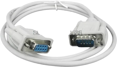Vista 2 de 1.5M 9-pin Serial Cable RS232 Extension DB9 Male to Female 9PIN Straight Through RS232 Extender M F Cable Assembly