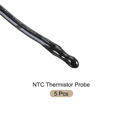 Vista 5 de Sonda de termistor NTC 5K 1.3ft impermeable epoxi sensor de temperatura, [para transmisor de temperatura digital] - 5pcs