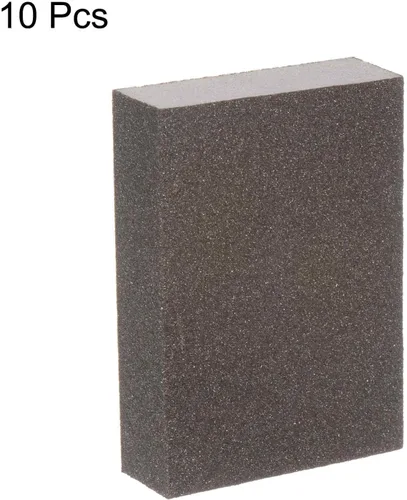 Vista 4 de HARFINGTON Bloques de esponja de lijado de grano medio, bloque de lijado de espuma de grano 180-240 para pulir la cocina, paneles de yeso de madera