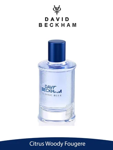Vista 4 de David Beckham Classic Blue Eau de Toilette Spray para hombre, 3 onzas