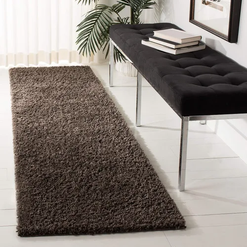 Vista 69 de SAFAVIEH Colección August Shag - Alfombra de área de 6 x 9 pies, color lila, diseño sólido, no desprende pelusa y de fácil cuidado, grosor de 1.2