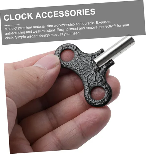Vista 8 de DOITOOL Juego de llaves de reloj de metal, llave de relojería para el hogar, llave de bobinado para accesorios de reloj
