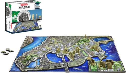 Vista 2 de 4D Cityscape Rompecabezas de China 4D Macao