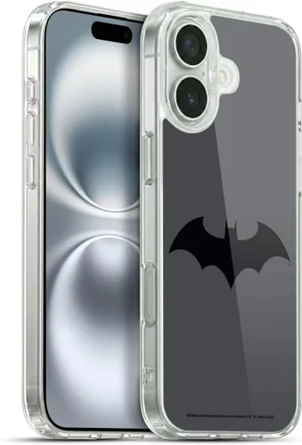 Vista 448 de Head Case Designs Funda de gel con licencia oficial de Batman DC Comics Bat Signal Logos [protección de grado militar] compatible con Apple iPhone 7
