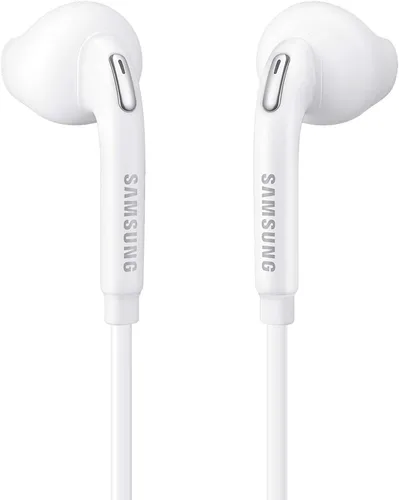 Vista 4 de Auriculares con cable originales de Samsung 3.5mm para Galaxy S10, S10 Plus, S10e Plus, Note 10, A71, A31 - Micrófono y control remoto de volumen