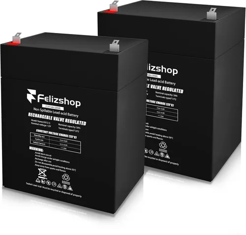 Vista 8 de HX12-5 (12V5Ah) 485LM Reemplazo de batería para abridores de puerta de garaje LiftMaster 8500, 8500W, 8550W, WLED, 8360, 8360W, VRLA AGM Batería