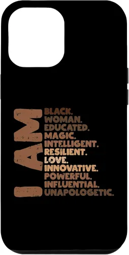 Vista 26 de I Am Black Woman Melanin Africa Pride History BHM Women Gift Case for iPhone 17