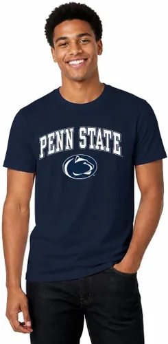Vista 56 de Campus Colors NCAA - Camiseta de algodón para adulto, unisex, para el día del juego Azul marino