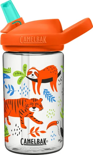 Vista 35 de CamelBak Eddy+ Kids Water Bottle with Bite Valve Straw, Leak‑Resistant Easy Sip Design for Everyday Hydration, 14oz Kids