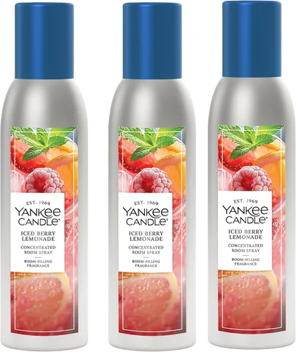 Vista 9 de Yankee Candle Ambientador concentrado para habitación, fragancia instantánea para el hogar, espray eliminador de olores, bálsamo y cedro
