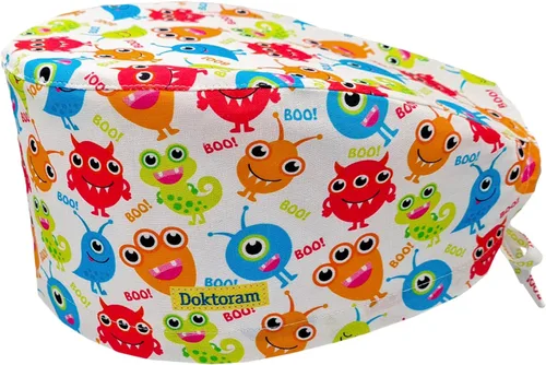 Vista 19 de Print Scrub Caps - Sombrero perfecto para enfermeras, médicos y EMTs..
