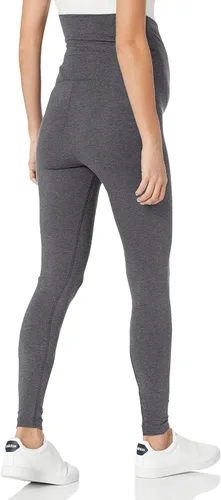 Vista 2 de adidas Leggings de algodón esenciales para mujer Maternidad Negro-blanco