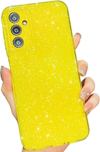 Vista 57 de MINSCOSE Funda compatible con Samsung Galaxy A14 5G, bonita funda delgada con purpurina fina, a prueba de golpes, de TPU para mujeres y niñas