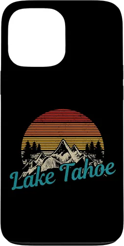 Vista 24 de Lake Tahoe California USA Vintage Souvenir Case for iPhone 16