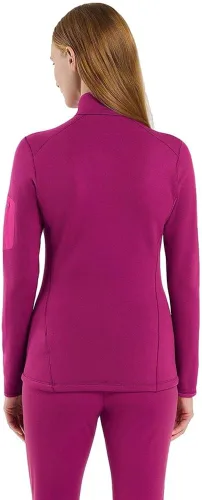Vista 3 de Arc'teryx Rho - Cuello pesado con cremallera para mujer, capa base de forro polar elástico Polartec cálido