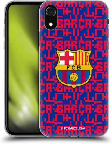 Vista 153 de Head Case Designs Funda de gel suave con licencia oficial del FC Barcelona Barca Crest Graphics [protección de grado militar] compatible con Apple