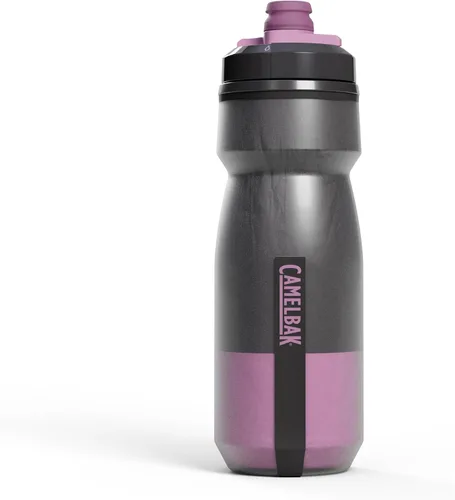 Vista 17 de CamelBak Podium Chill Bike - Botella de agua aislada para apretar, color negro, 21 onzas