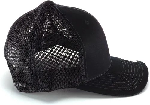 Vista 3 de ARIAT Gorra de malla Flexfit 110 para hombre, gorra clásica ajustable para comodidad durante todo el día