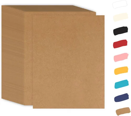 Vista 12 de Goefun 100 Sheets Yellow Cardstock 8.5 x 11 65lb Paper Amarillo