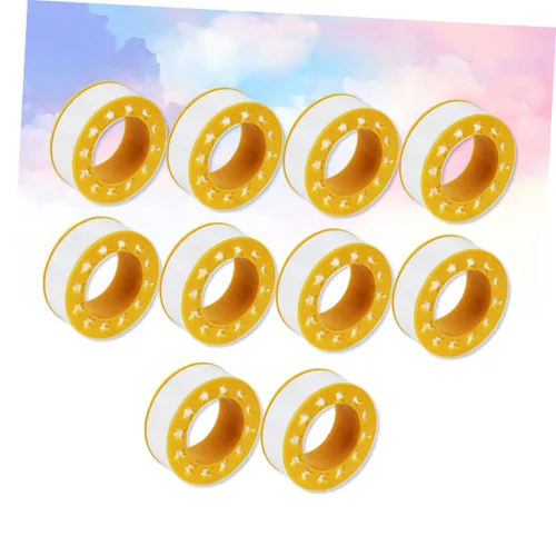 Vista 4 de Uonlytech Cinta de sellado de cinta de sellado de cinta de PTFE Cinta duradera Cinta de fugas de tubería Cinta selladora de agua Cinta de rosca