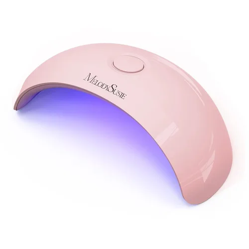 Vista 8 de MelodySusie Lámpara de uñas LED UV de bolsillo con diseño ultraligero, luz UV P-ART04 cura todos los geles suaves en casa, especialmente uñas