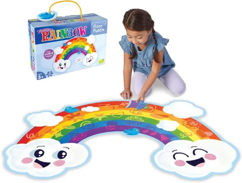 Vista 9 de Peaceable Kingdom Rompecabezas de piso de mariposa jumbo de 53 piezas, rompecabezas grande de regalo para niños pequeños y niños a partir de 5 años