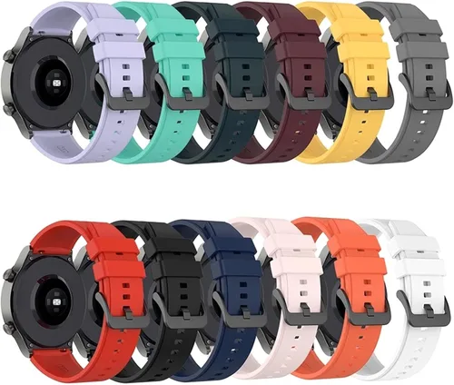 Vista 3 de Correa de reloj de 0.866in, correa oficial, para Huawei GT 2 GT2 Pro, repuesto original de reloj inteligente para hombre