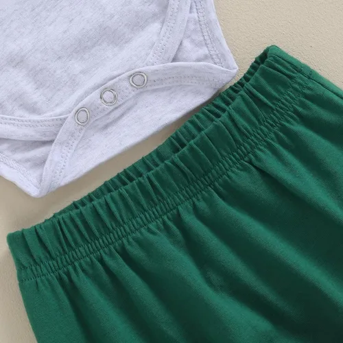 Vista 5 de BULINGNA Traje de fútbol infantil de 3 piezas para bebés y niños, los domingos son para los pájaros águilas, mameluco con sombrero, ropa de otoño
