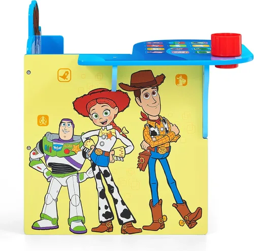 Vista 10 de Delta Children Escritorio con silla con compartimento de almacenamiento Azul