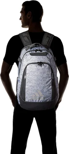 Vista 8 de adidas 5-Star Team - Mochila unisex para adulto, Gris, talla única