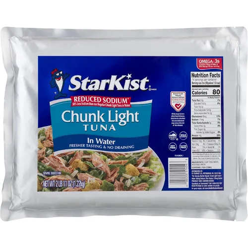 Vista 9 de StarKist Chunk White Albacore Atún en agua - Bolsa de 43 oz (paquete de 6)