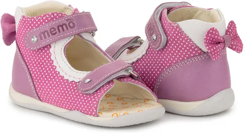 Vista 8 de Memo Mini Baby Girl First Walker - Sandalia ortopédica de piel antideslizante