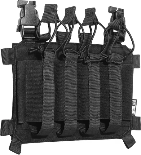 Vista 8 de OneTigris SMG Magazine Pouch with Hook Backing Tactical Placard Camocolor
