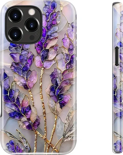 Vista 98 de bemal Funda para iPhone 12 Mini, estética, vintage, floreciente, peonía, concha, femenina, compatible con MagSafe, moderna, única, moderna, moderna