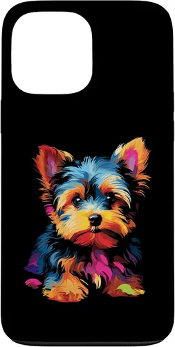 Vista 23 de Funda para iPhone 11 Yorkie Puppy